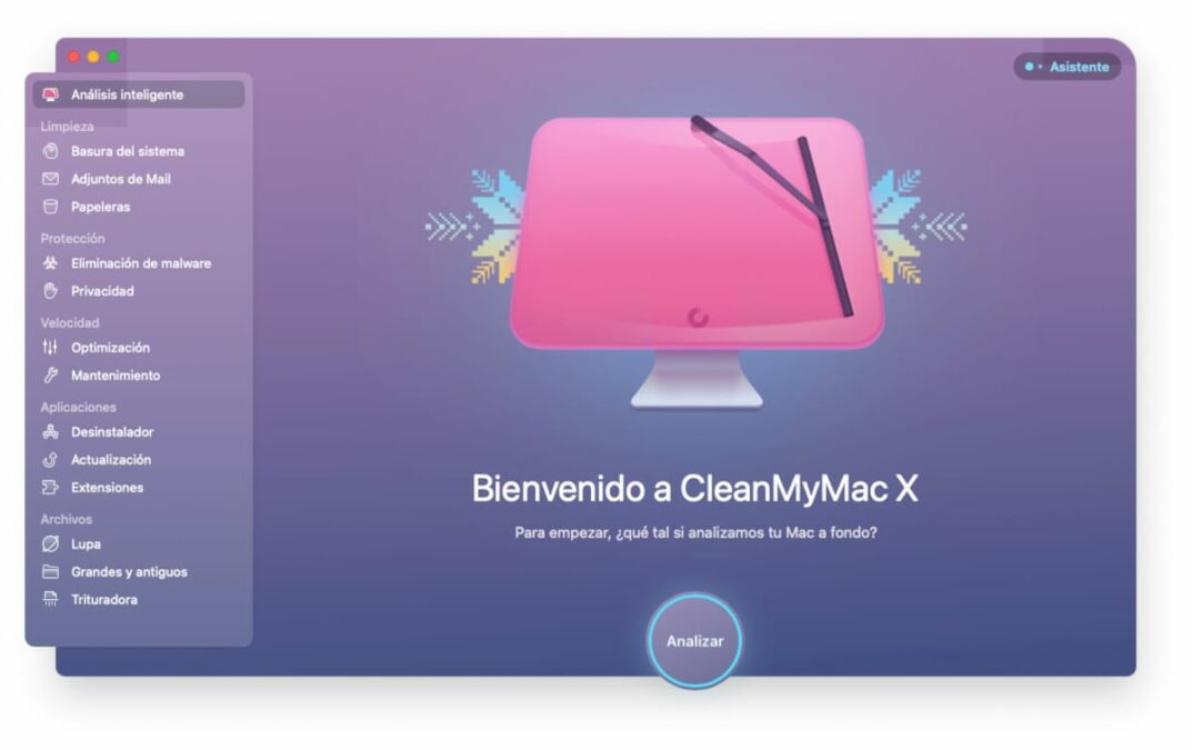 Bienvenido a CleanMyMac X