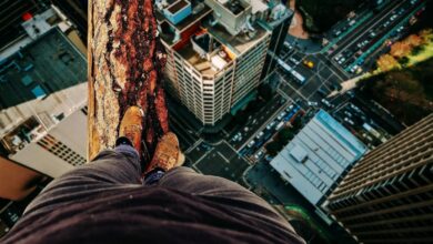 Comiendo al borde del abismo, y los riesgos sin sentido