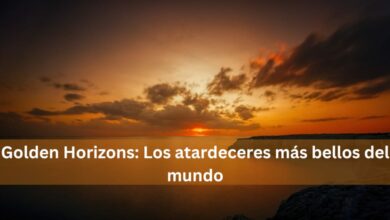 Golden Horizons: Los atardeceres más bellos del mundo