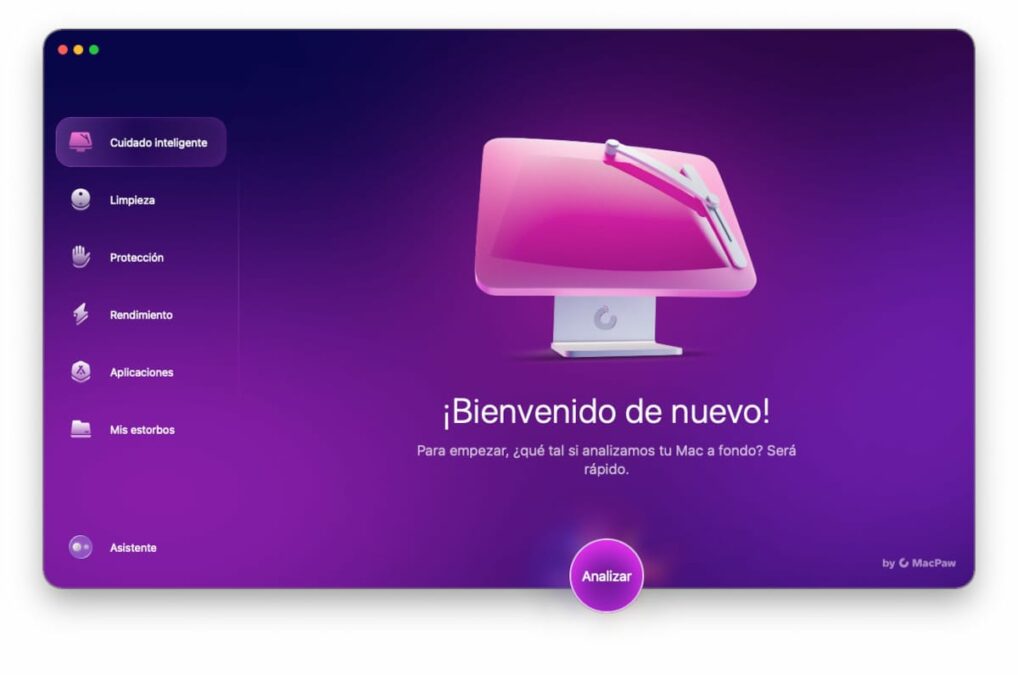 Bienvenido a CleanMyMac