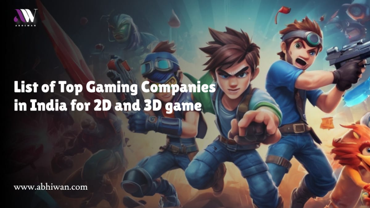 Lista de las principales empresas de juegos en la India para juegos 2D y 3D