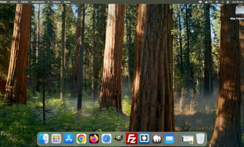 Duplicar la pantalla de un ordenador Mac sin instalar ninguna aplicación